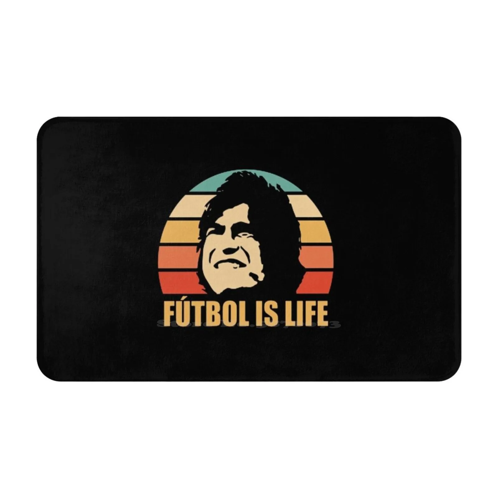 Futbol Is Life Door Mat Foot Pad Home Rug Futbol Soccer Ted Lasso Afc Richmond Team Lasso Football Ted Lasso Believe