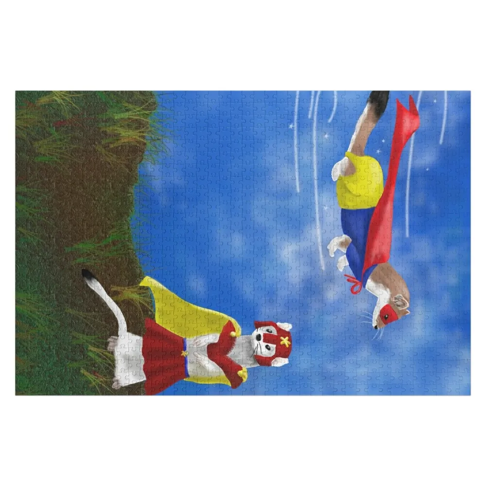 

Пазл Super Weasels: персонализированная детская игрушка с фото, настраиваемые моторы, индивидуальный дизайн