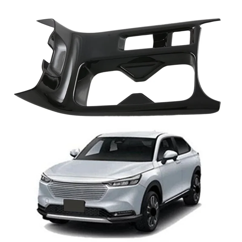 

Автомобильная левая центральная консоль, держатель для чашки с водой, декоративная крышка, наклейки для Honda HRV HR-V Vezel 2021-2023