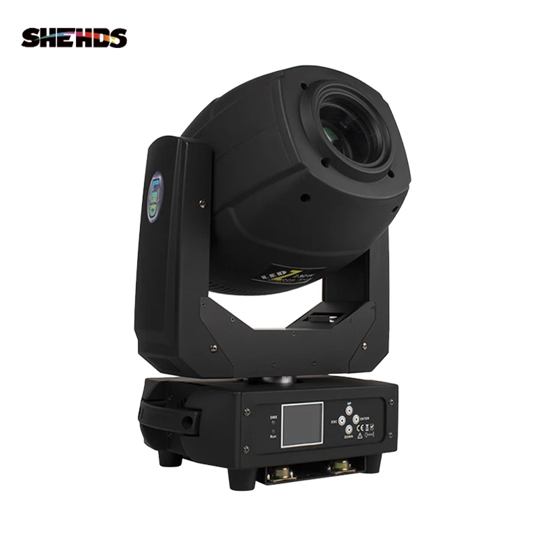 shehds 230w led spot moving head lights controle dmx com gobo high shine disco dj bar ball stage party light 01