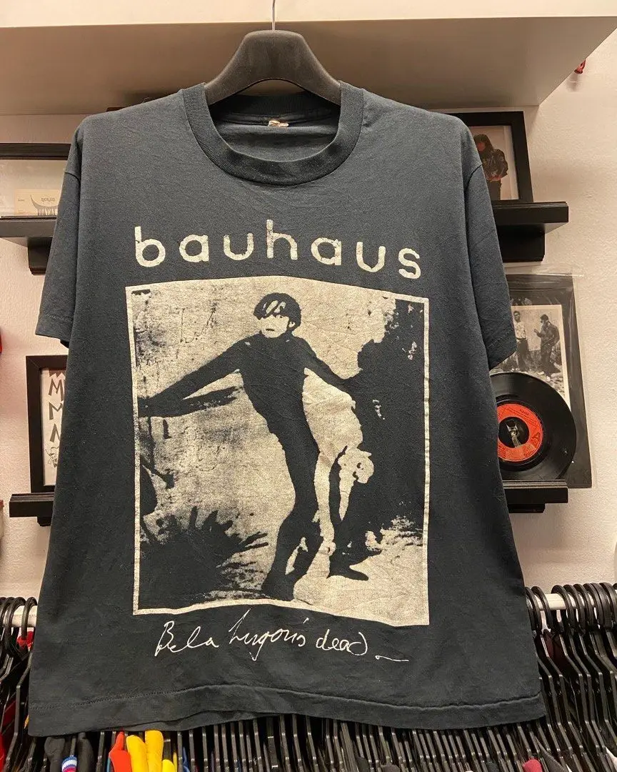 

Bauhaus band rock graphic Shirt unisex cotton men women KTV5959