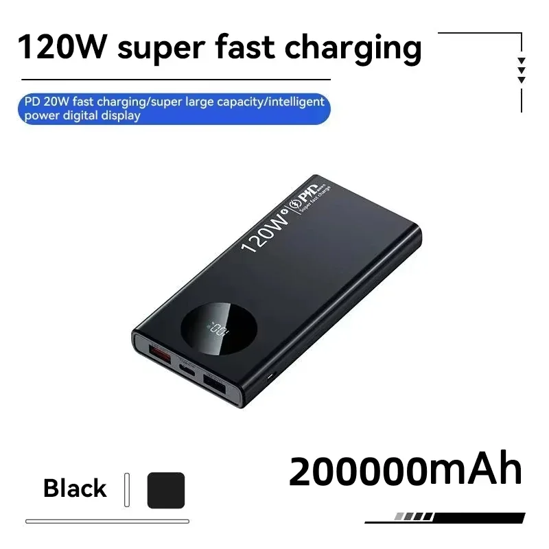 Variant: Black 200000mAh