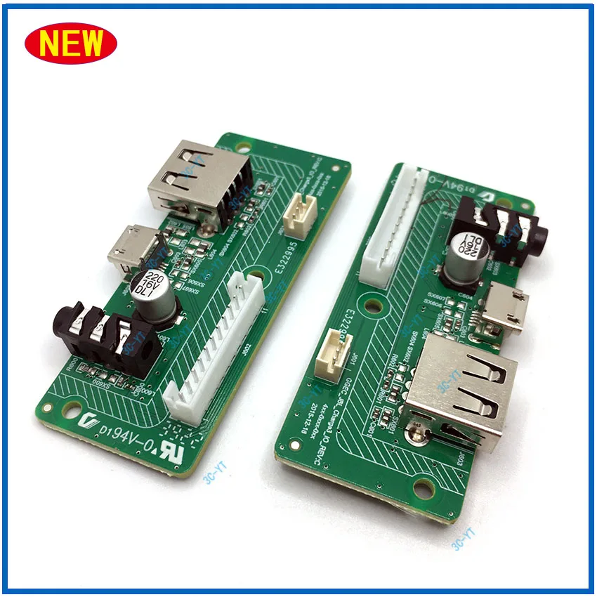 1PCS USB 2.0 Audio Jack Power Supply Board Connector Main Board For JBL Charge3 GG TL Bluetooth Speaker Micro USB Charge Port