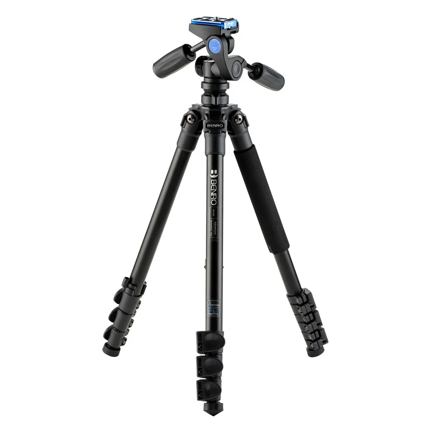 

Free Shipping Lightweight 4 Section Aluminum Tripods Photography Outdoor Photo Tripod For Dslr Camera