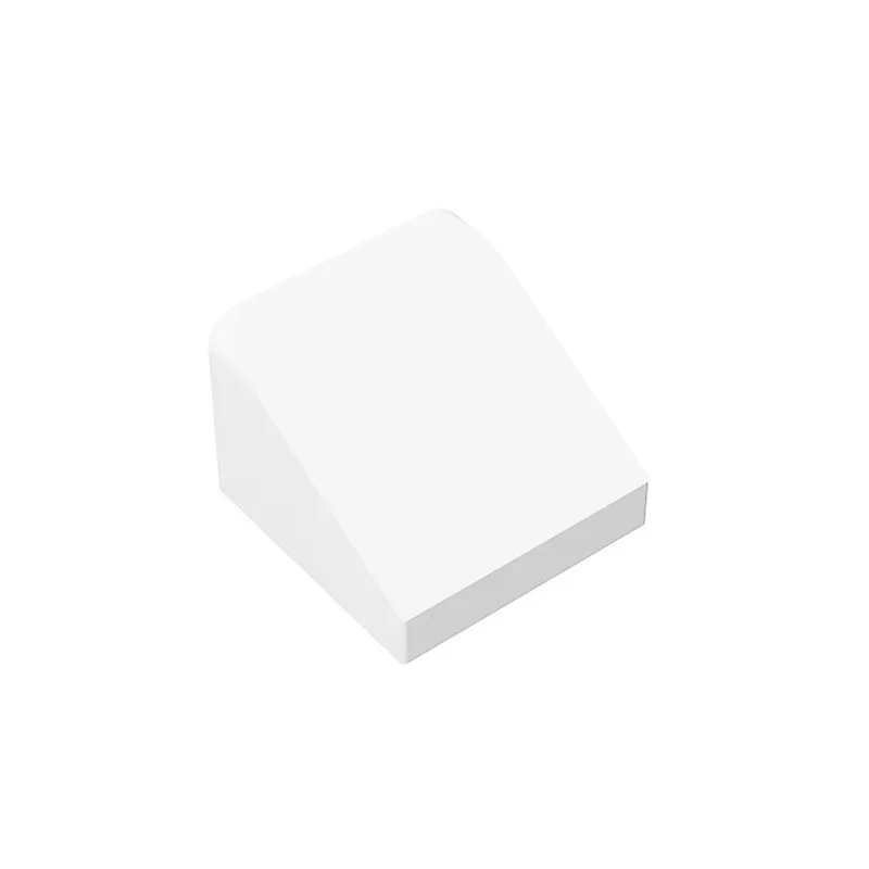 10 قطع من ألواح البناء 54200 بزاوية ميل 30 درجة 1×1×2/3 50746 لبناء المنازل والقلاع، متوافقة 100% مع قطع البناء، ألعاب تركيب