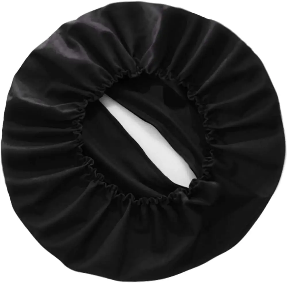

Padded Round Bar Stool Cover With Zipper Removable Washable Stool Slipcover Round Chair Seat Cushion Chair Protector Cover For