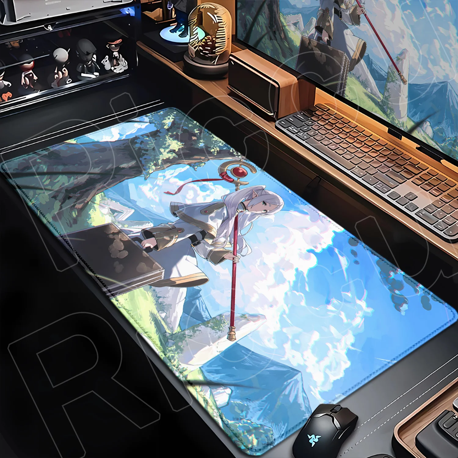 New Arrival Kawaii Anime Girl Mouse Pad Frieren: Beyond Journey's End Season 2 Keyboard Mats Laptop Game Mousepad PC HD Desk Mat