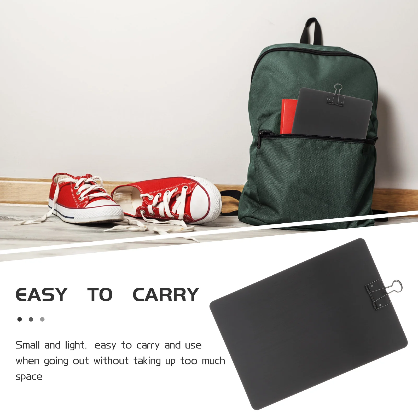 

Travel Clipboard Convenient File Writing Sturdy Small Clipboards Storage with Calculator