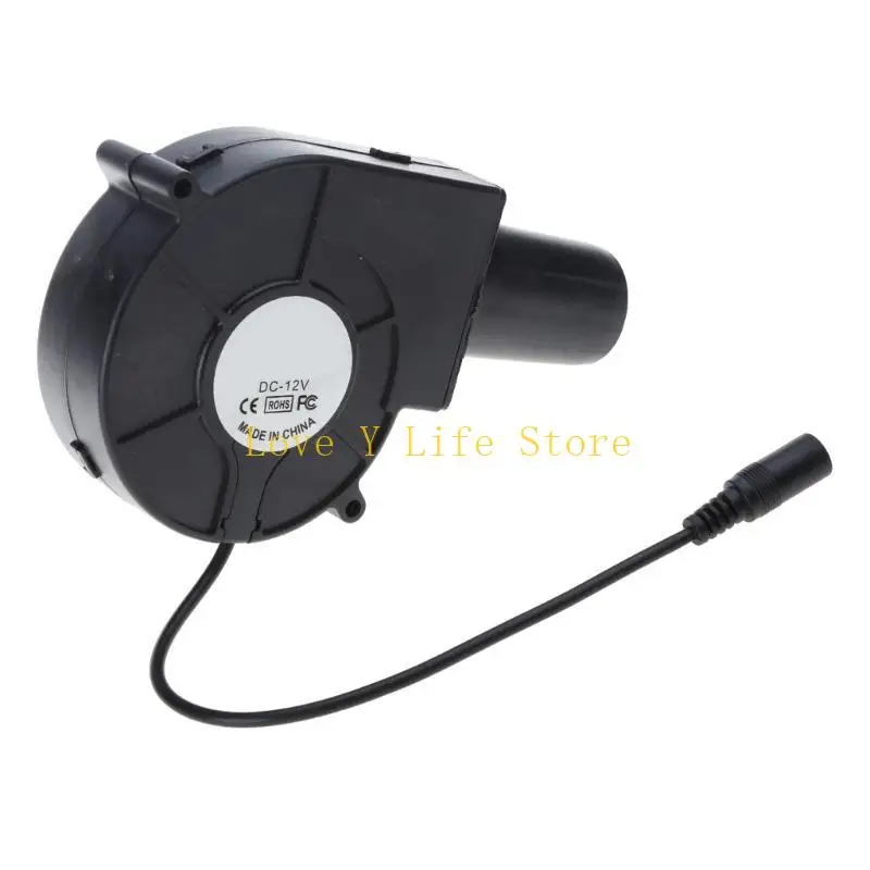 L74C 97mm x 33 mm per soffiatore 12V 20w 5,5x2,1 mm Ventola 9733 per cottura in legno per cucina avvio a fai da