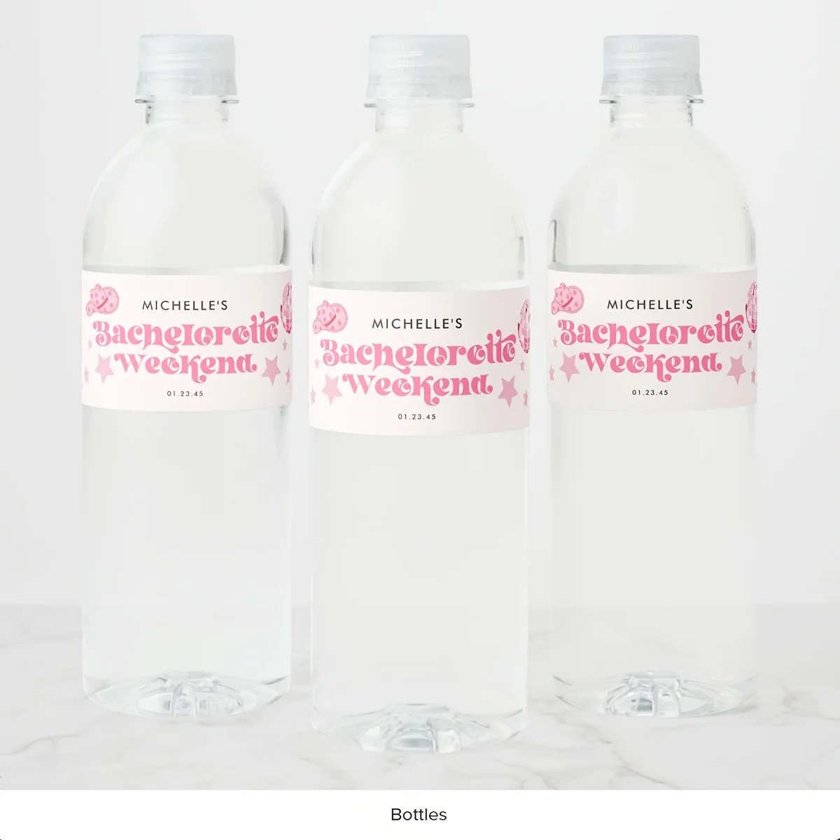 مخصص 30 قطعة عيد ميلاد التعميد الزفاف الاحتفال التسمية شخصية زجاجة التسمية ملصق مخصص اسم النص ملصق