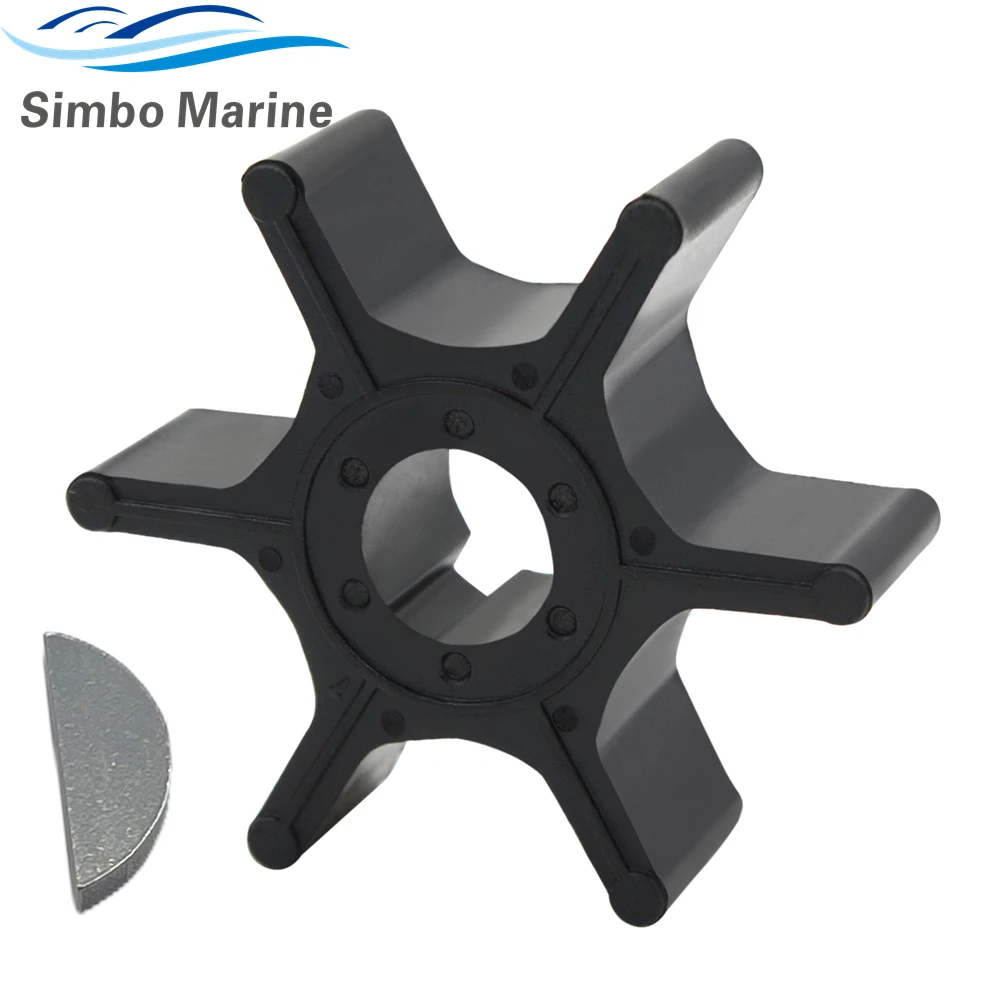 Suzuki 17461-98503 17462-98501 Impeller with Key 183097 2/3.5/4/5/6/8HP Outboard