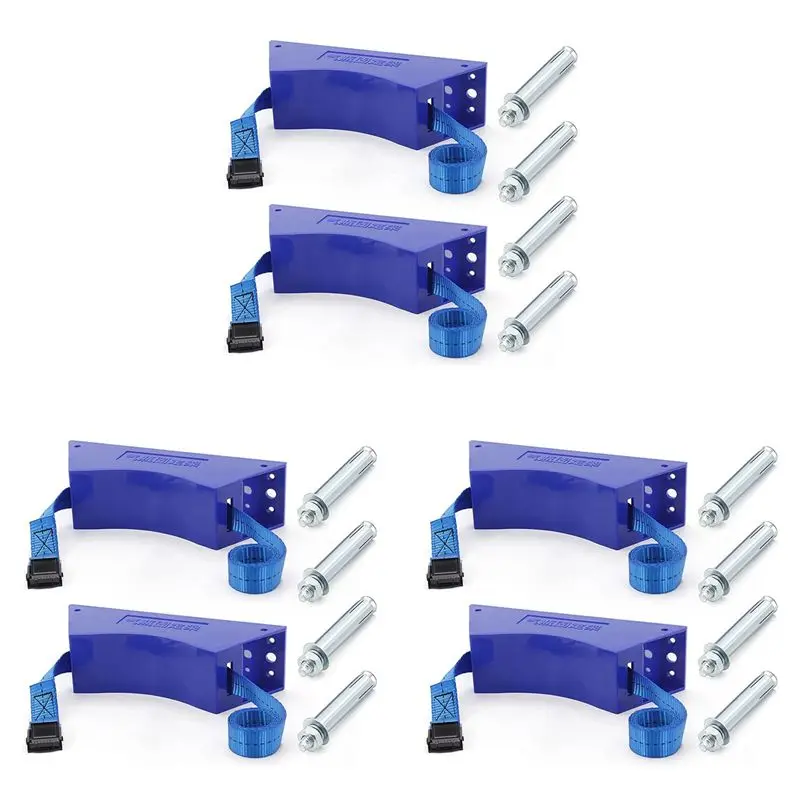 y42a-6pcs-propane-tank-holder-cylinder-wall-mounted-bracket-gas-cylinder-bracket-durable-abs-gas-cylinder-with-screws-blue