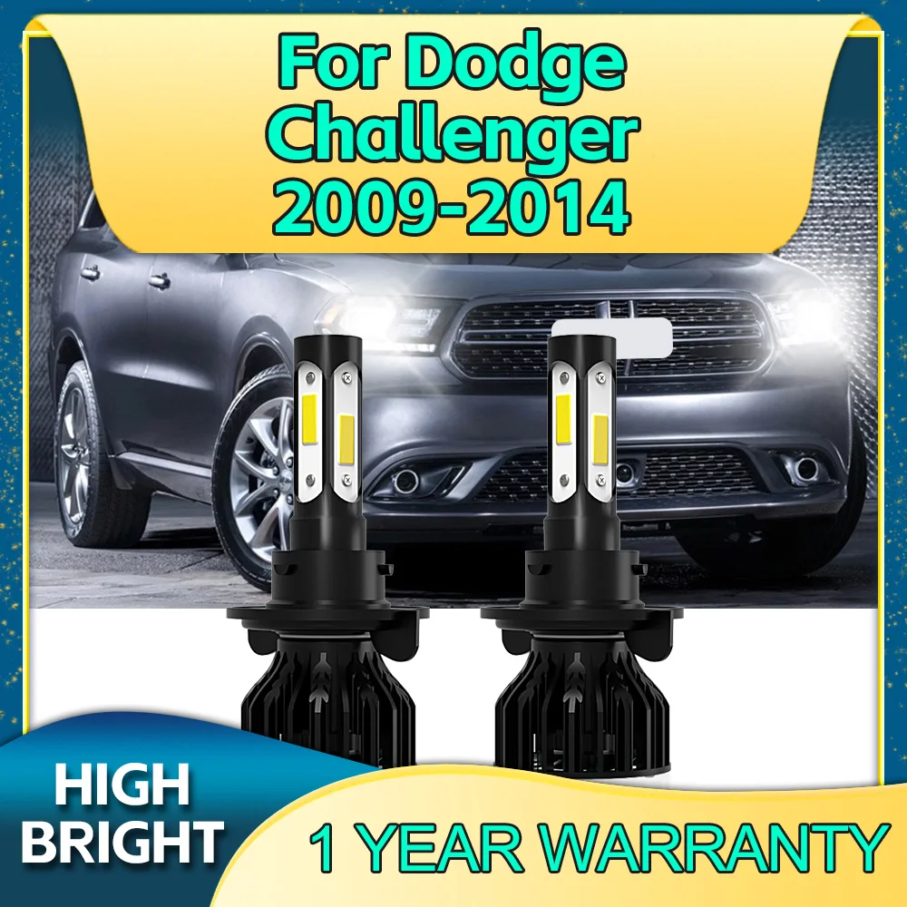 

LED 4Side Chip Canbus 30000LM Headlight H13 Turbo Lamp 6000K For Dodge Challenger 2009 2010 2011 2012 2013 2014