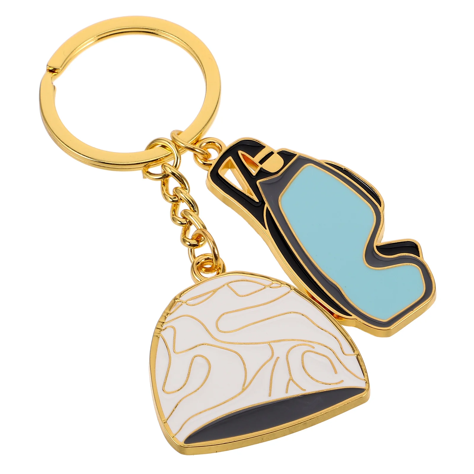 

Swimming Keychain Jewelry Pendants for Swimmer Charm Car Decoration Diving Goggles