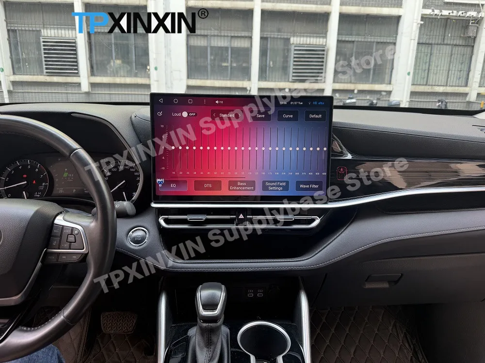 Qualcomm 15.6‘’ Car Stereo For Toyota Highlander Crown Kluger 2022~2025 Upgrade 2026 Android 13 Multimedia Navigation Head Unit