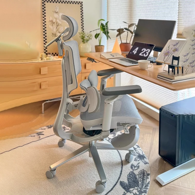 Hbada E3 Pro 5.0 Ergonomic Office Chair, Adaptive Lumbar Support Gaming Chair，Adaptive Lumbar Support，With Footrest 5D Armrests