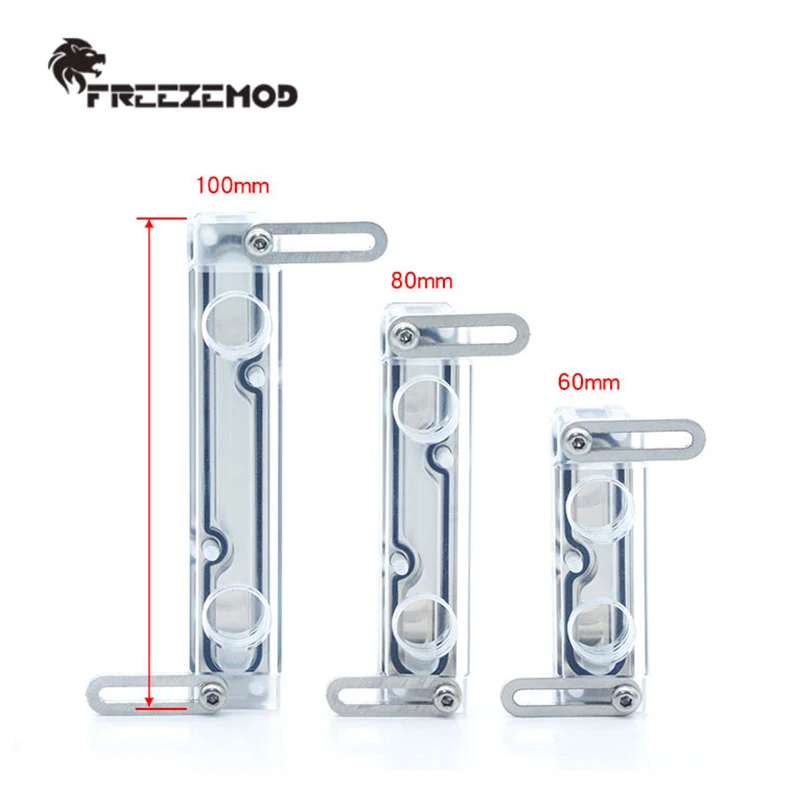 FREEZEMOD 60/80/100mm Buckle Adjustable Graphics Card MOS Power Supply Module Water Cooling Block Audio Drone Robot. MS-KJ