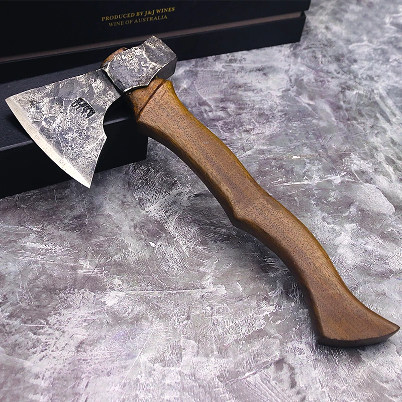 73 Mountaineering camping hand axe wood tool high carbon steel axe pick forging steel axe outdoor work woodcutter garden axe