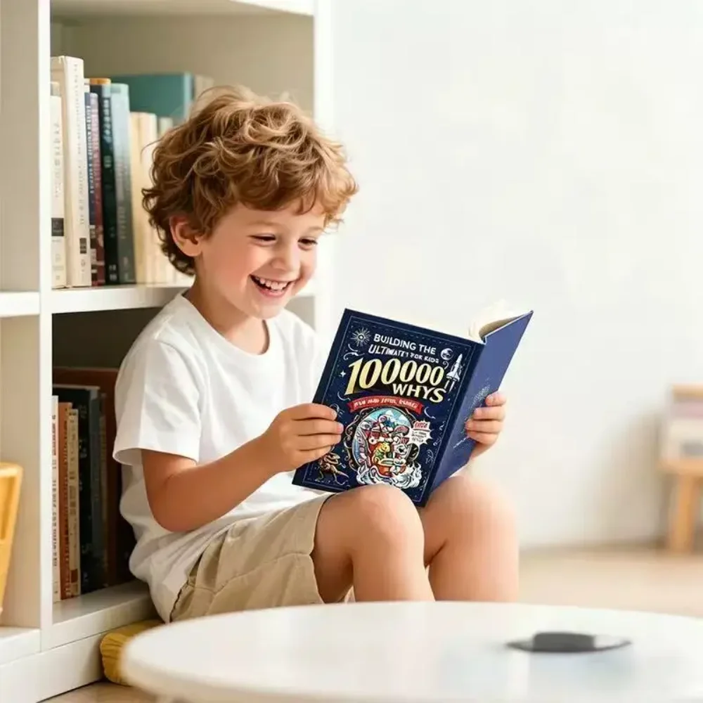 Hot Sale 100000 Whys Science Encyclopedia Book Kids Early Educational Cognitive Picture Book Parent-child Reading Story Books view 2