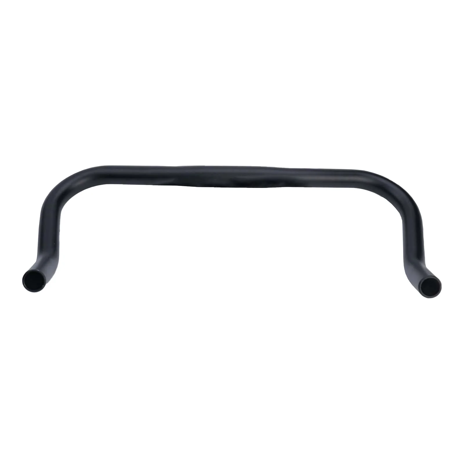 

Руль Bullhorn из алюминиевого сплава, черный/серебристый, практичный велосипедный руль 25,4*370 мм, дорожный аксессуар 25,4x370 мм