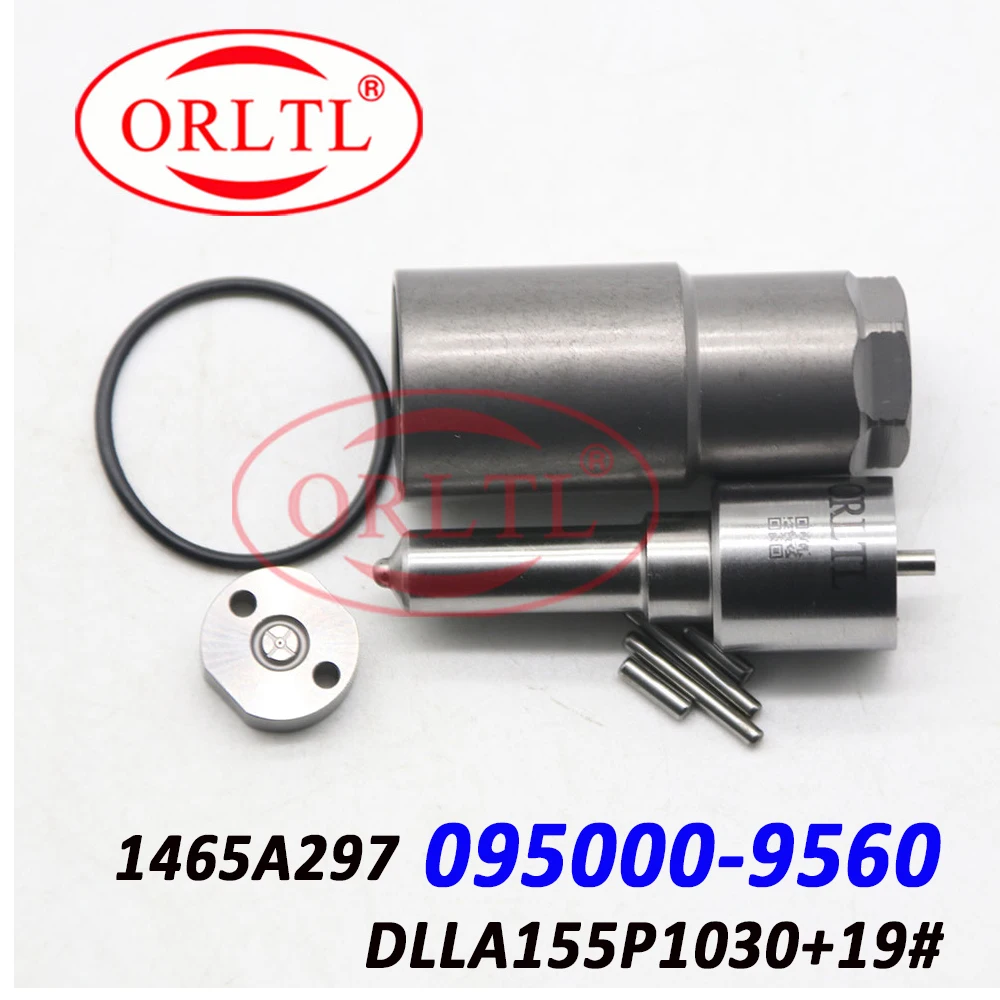 

ORLTL 1465A297 Форсунка дизельного топлива 095000-9560 0950009560 Ремонтные комплекты Форсунка DLLA155P1030 Клапанная пластина 19# ДЛЯ MITSUBSIHI L200