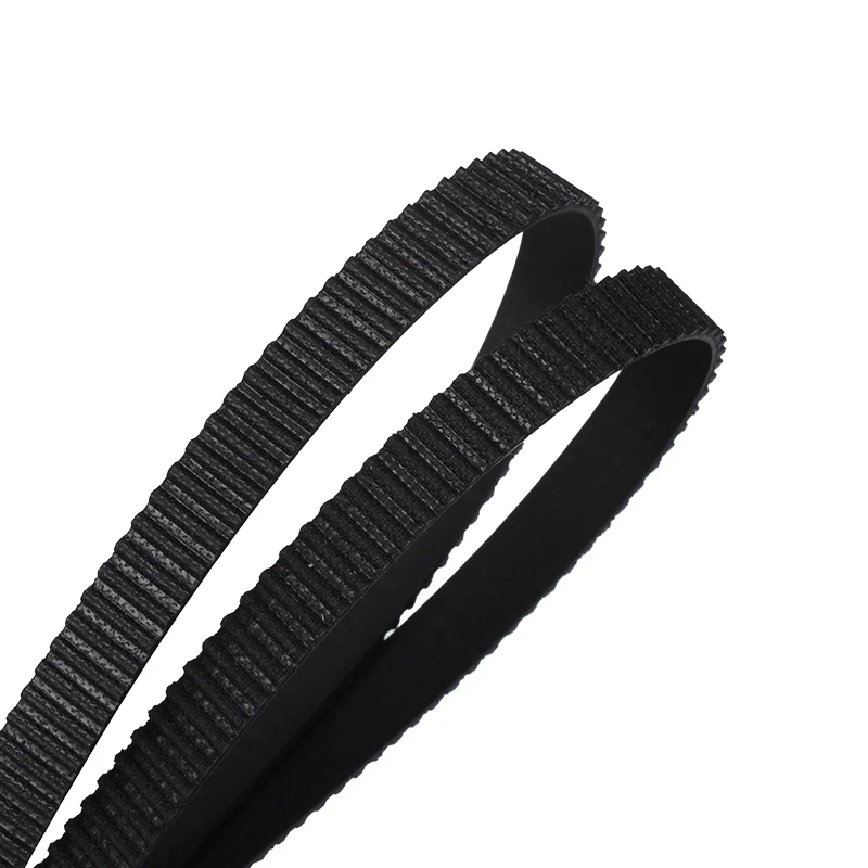 2GT/2M timing drive rubber belt with a bandwidth of 6mm, circumference of 96 100 110 120 130 140 150 160 170 180 190mm