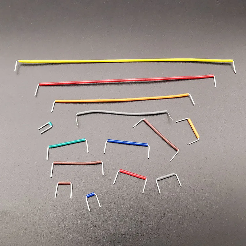 1Box 14 Kinds Solderless Breadboard Jumper Wires Kit Connecting Line Cables for DIY Breadboard Prototyping Solder Circuits