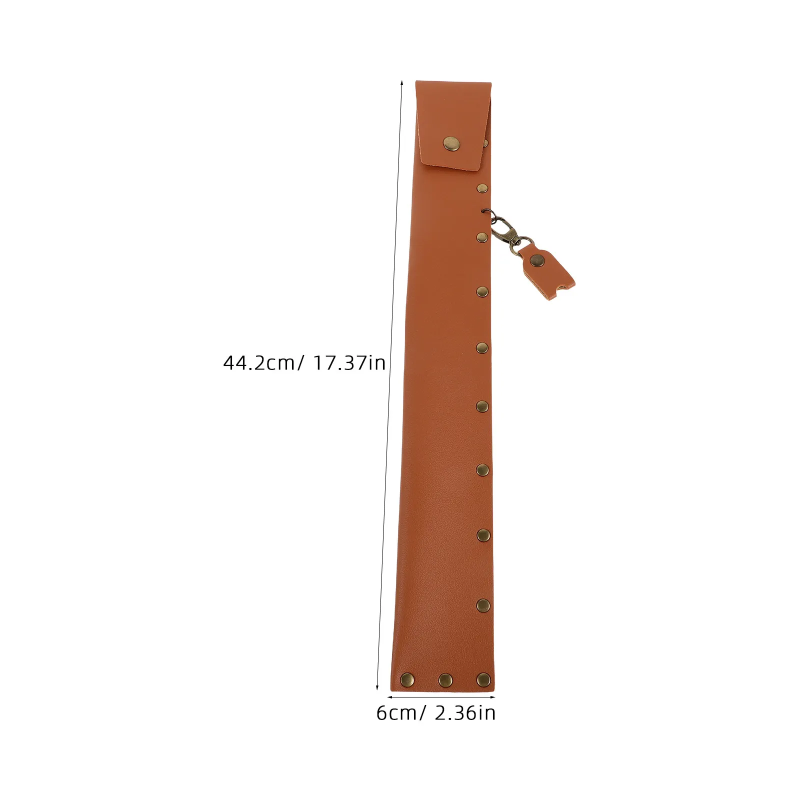 Picture 3: PU Drumstick Storage Case Stud Design Portable Drumstick Holder Mallet Bag Organizer for Percussion Drum
