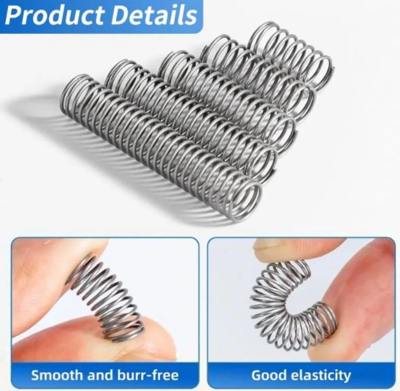 Wholesale Assortment Compression Spring Assortment Stainless Steel Torsion Springs Mechanical Repair Springs Hardware Supplies