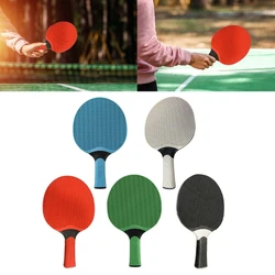 Rubber Table Tennis Rackets PingPong Paddle Training Table Tennis Bat Table Tennis Accessorys for Indoor Outdoor Game