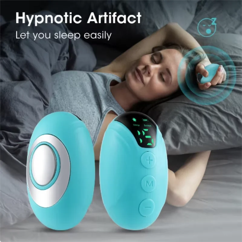 USB Smart Sleep Monitor Handheld Neurosoothing Device Relieves Anxiety and Insomnia, Promotes Healthy Sleep