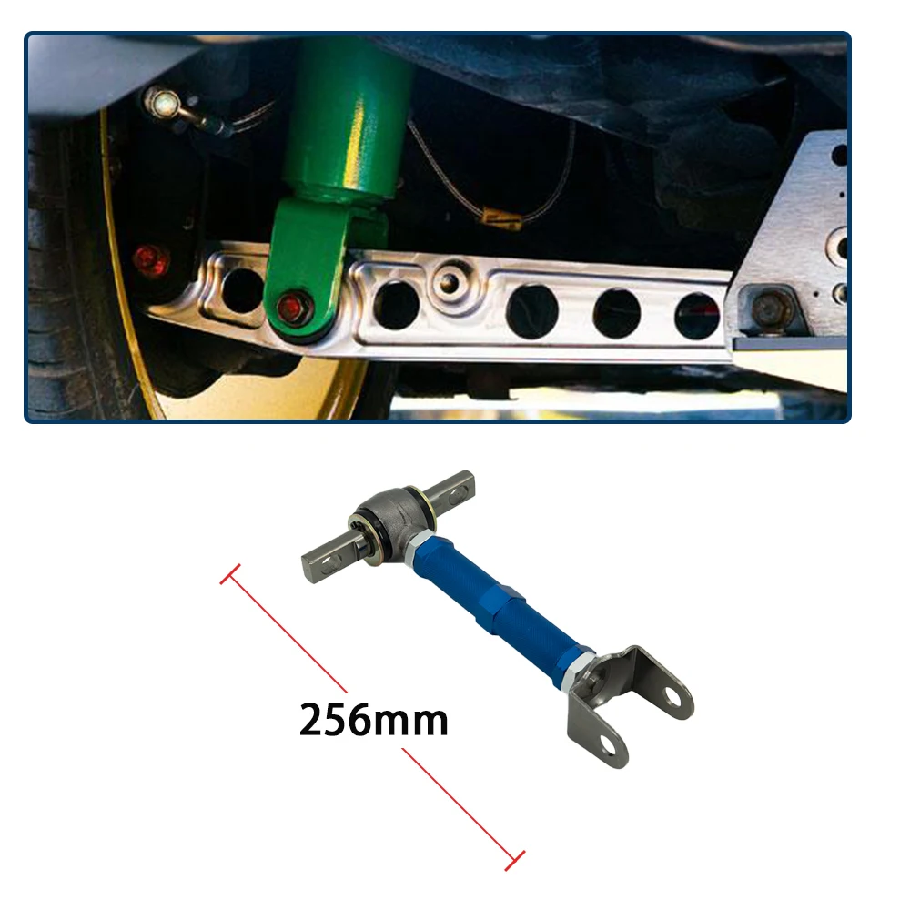 XMSJ-1Pair REAR Adjustable Racing Rear Suspension Camber Control Arms Kit For Honda Civic EP3 TYPE R DC5 ES1 EP2 SPORT view 5