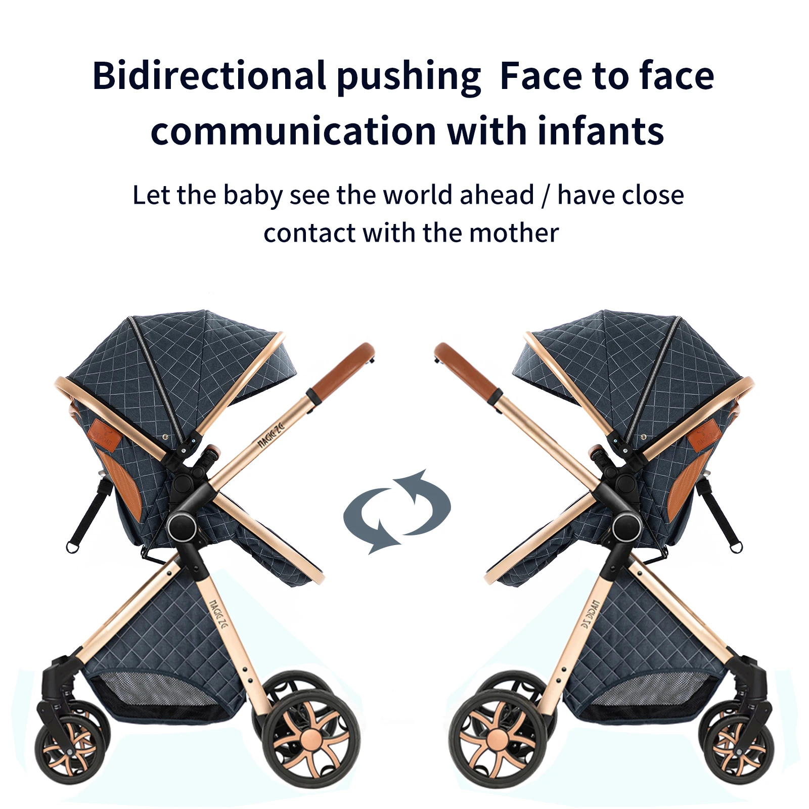 عربة أطفال خفيفة الوزن عربات خفيفة لحديثي الولادة عربة أطفال لعربة أطفال فاخرة قابلة للطي