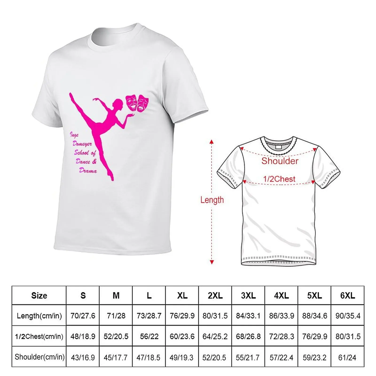 IDSD Ballet Girl T-Shirt blacks Man t-shirt mens clothes