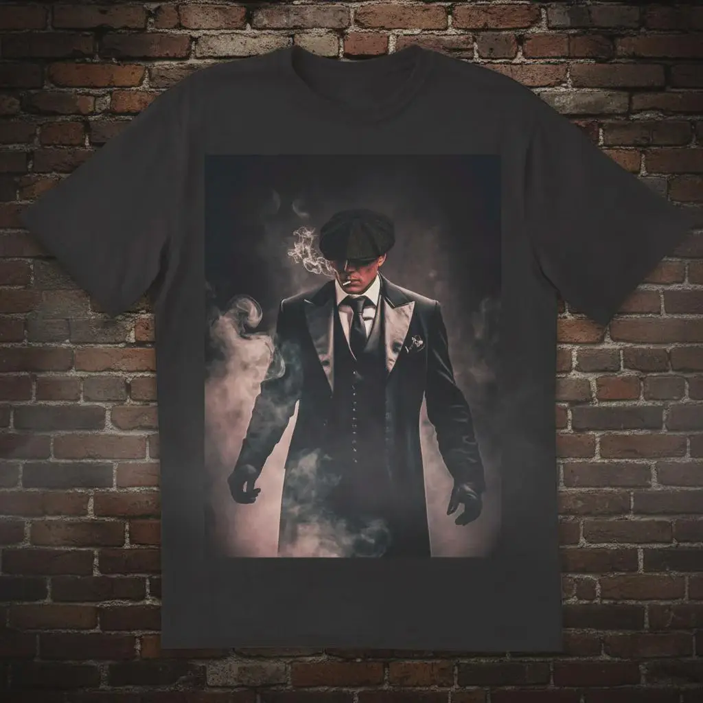 Peaky Blinders Inspired T-shirt Thomas Shelby Tee 2026 Summer Hot-selling Men Women Cotton Oversized T-shirt Fashion Street Y2K