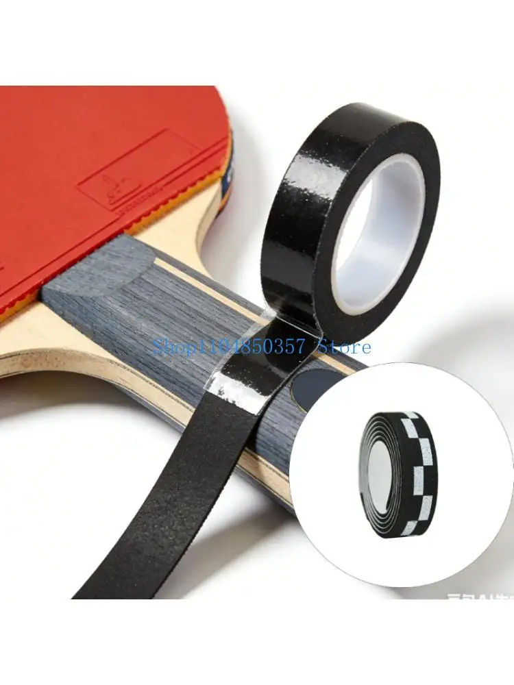 

652F Protective Pingpong Paddles Border Cover Auto Adhesive Protective Strips Table Tennis Paddles Bat Protective Side Tape