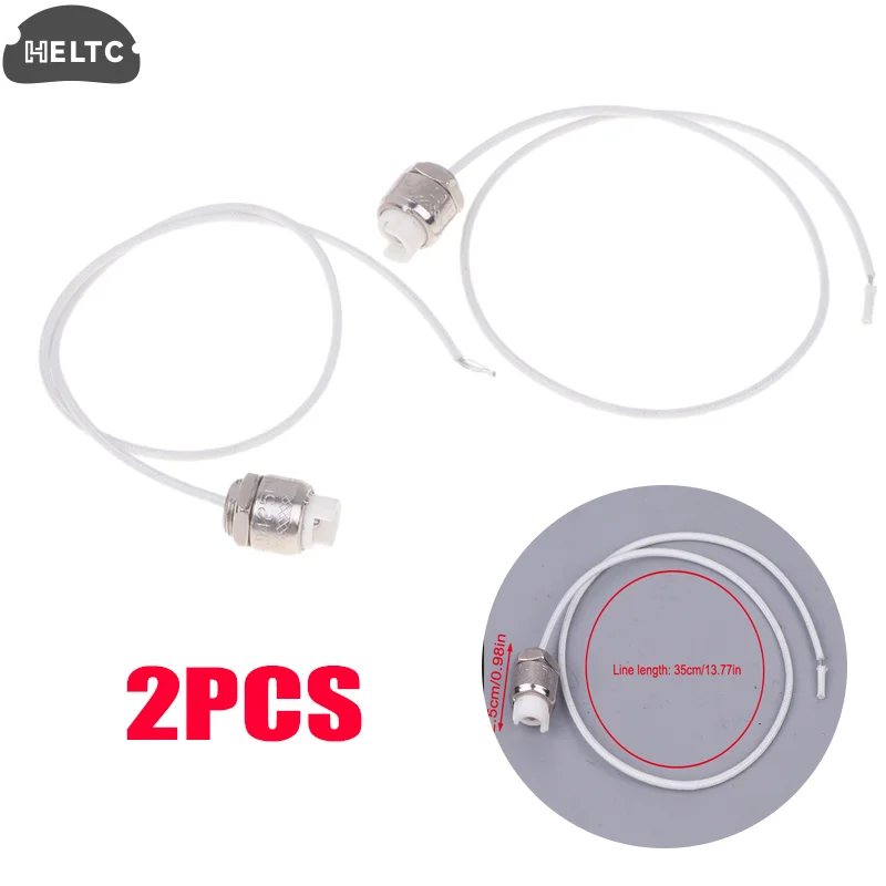 

2PC Серебристый R7S Керамический держатель лампы Налобный фонарь Трубка светодиодной лампы Освещение Трубка Нагревательная трубка Нагревательная трубка Держатель лампы испытательной машины