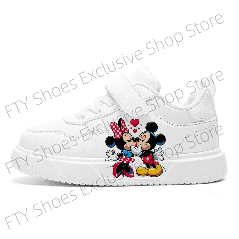 

New Sneakers Disney Cartoon Stitch Casual Shoes Soft Sports Shoes for Girlfriend Gift Kids Shoes for Girls Boys Mickey Mouse