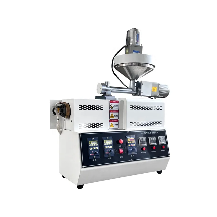 Automatic Feeding Function Desktop PVC Pipe Mini Plastic Sheet Filament Extruder