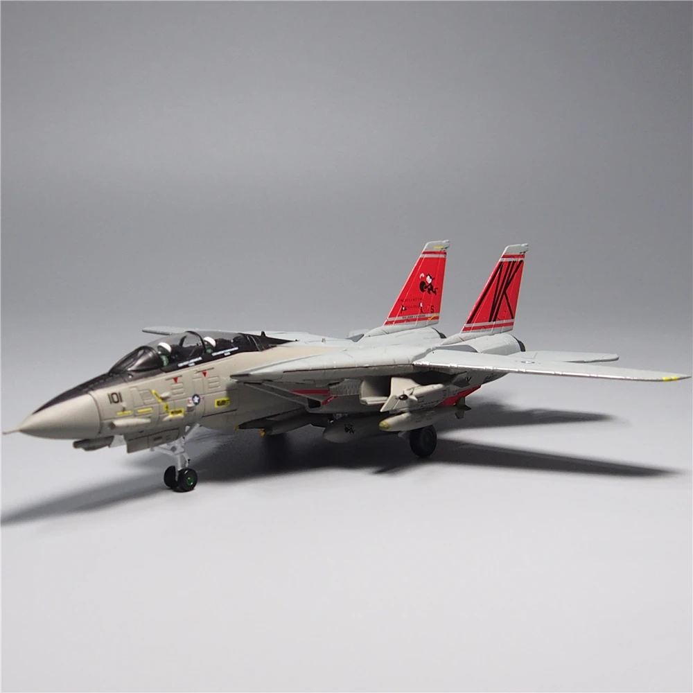 

Diecast 1: 100 Scale F14 Militarized Combat Fighter Model Simulation Alloy Aircraft Ornaments Toy Gift Collection Simulation