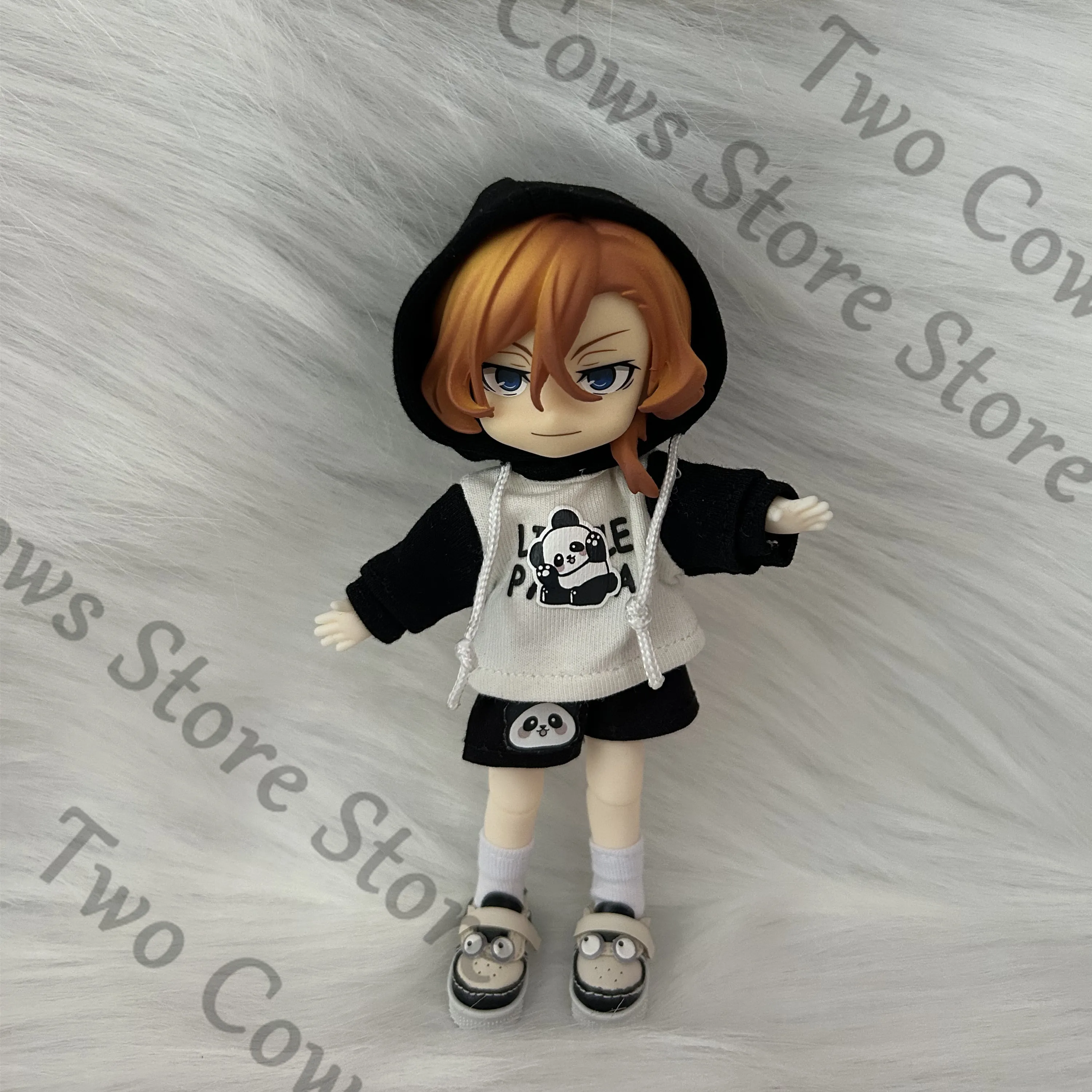 Anime Bungo chiens errants Nakahara Chuya PVC poupée jouets Kits de Garage mobilité commune Figurine modèle Maumet Cosplay dessin animé cadeau ob11