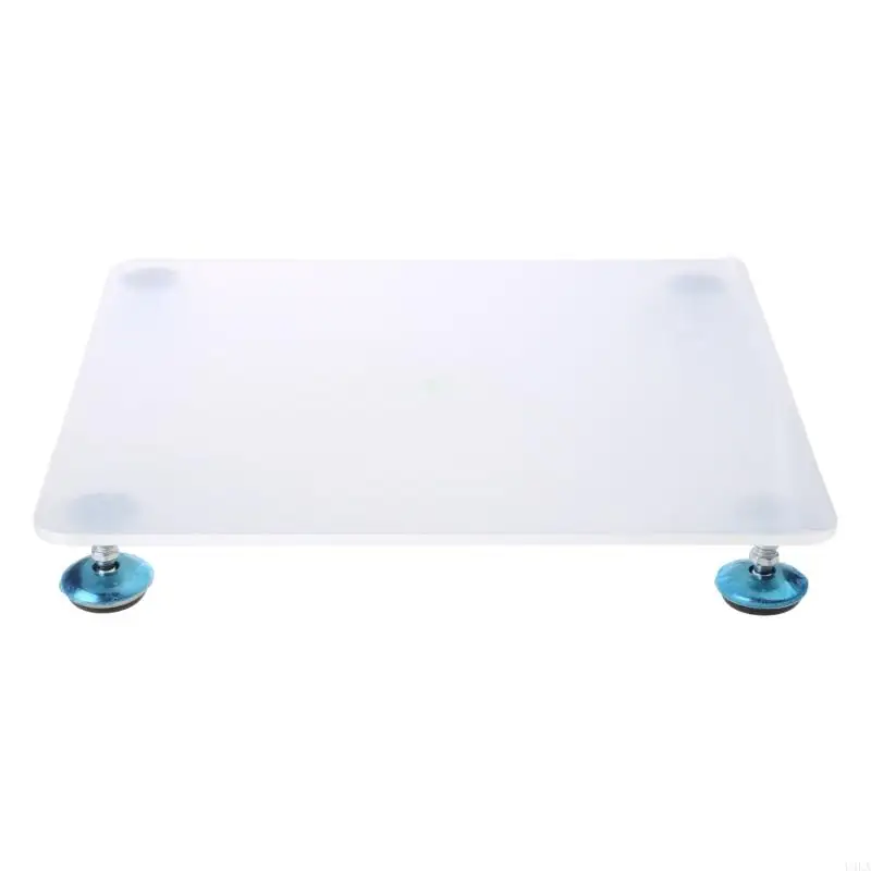 U4LA Adjustable Resin Leveling Table DIY Project Bubble Leveling Board Anti Slip Base