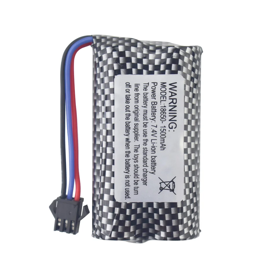 2S 7.4V 1500mAh 20C SM-3P spina batteria al litio per DE42 DE60 RC telecomando auto 1575 dumper Engineering Car Lipo Parts