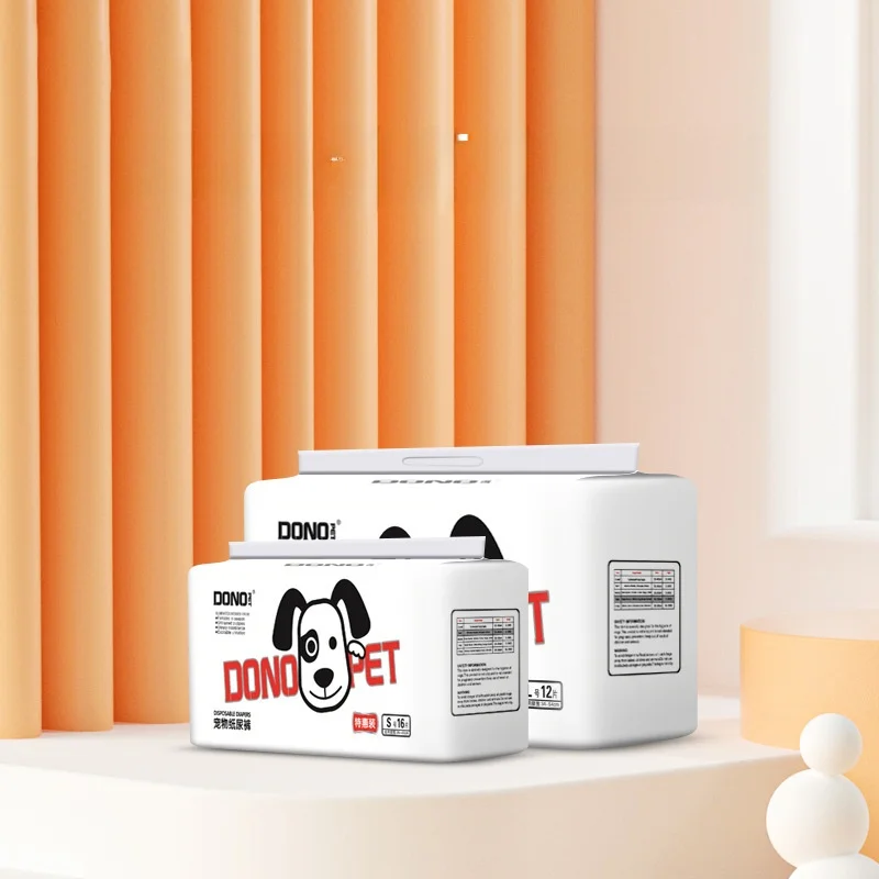 Pañales para Perros Dono Teddy, Toallas Sanitarias de Papel para Perros Machos, Pantalones Fisiológicos, Almohadillas de Entrenamiento para Perros, Tapete Absorbente