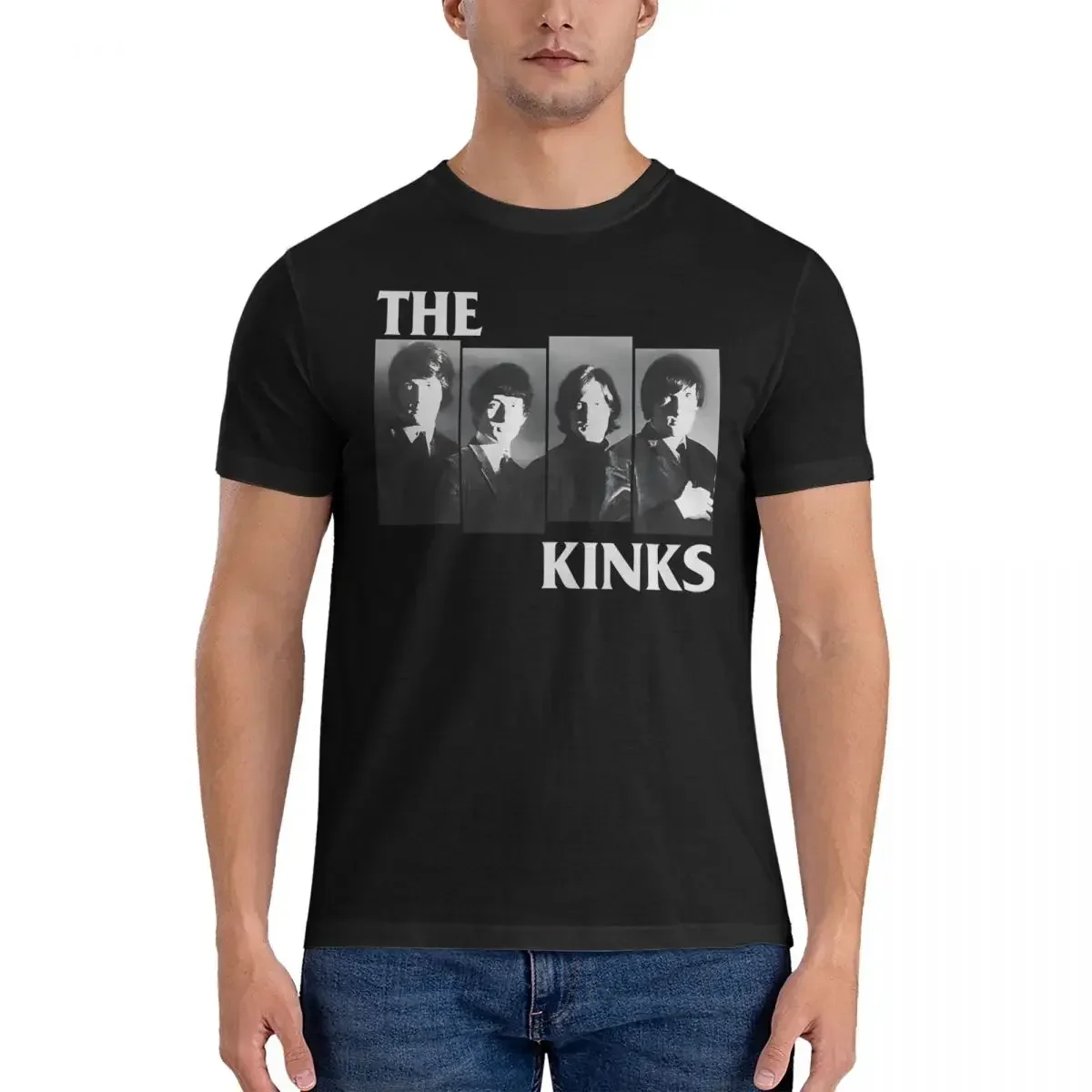 Men T-Shirts Death Grips You Really Got Me Funny Pure Cotton Tee Shirt Short Sleeve The Kinks T Shirts Round Neck Tops 4XL 5XL