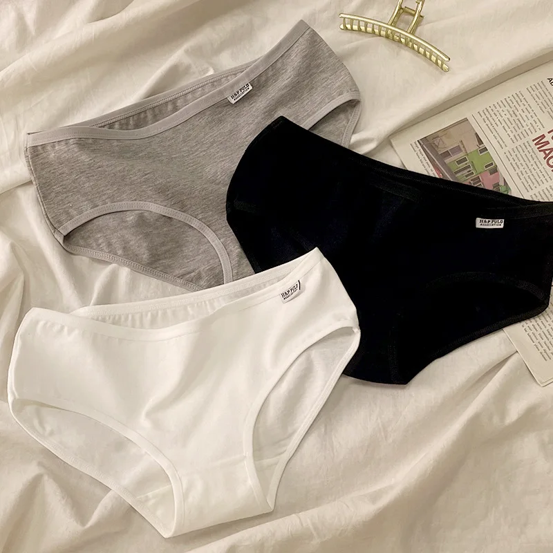 7 قطعة/المجموعة المرأة القطن سراويل حجم كبير تنفس السروال بلون ملخصات الفتيات سلس الإناث مثير الملابس الداخلية XL-3XL #4
