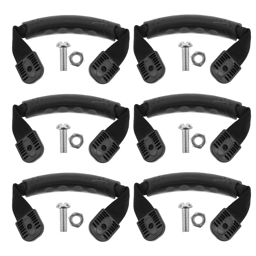 

6Set Kayak Handle Set Durable Nonslip Easy Install Weatherproof Paddle Accessories Canoe Boat Luggage Replacement Parts