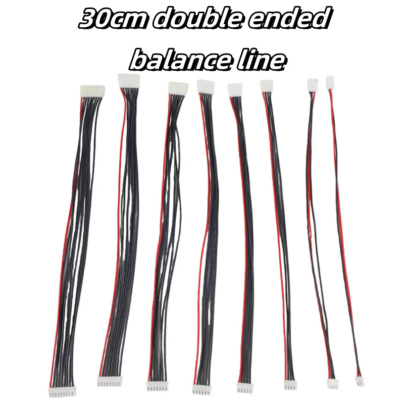 1S-8S Double ended Balance Cable Charging Power Extension Cable 20CM Remote Control Drone Rechargeable Lithium Battery DIY Toy