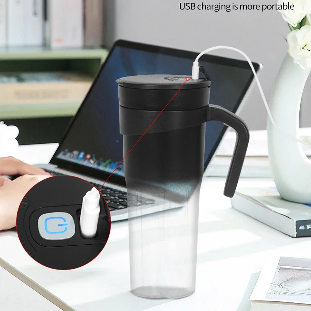 Новая чашка для соковыжималки, домашняя соковыжималка с зарядкой через USB, портативная соковыжималка, многофункциональная чашка для соковыжималки на открытом воздухе