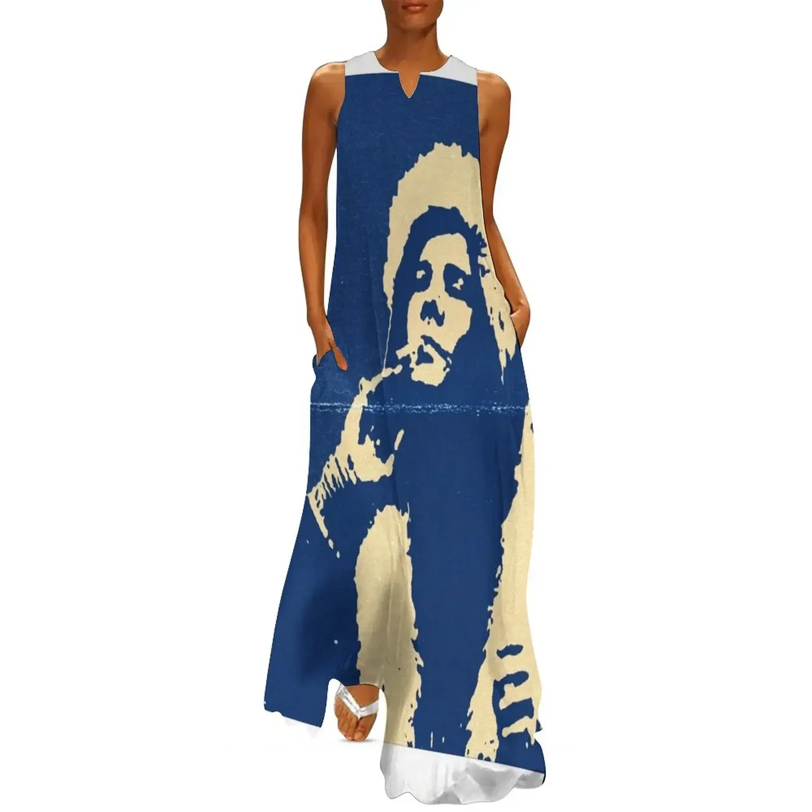 

janis pop art Long Dress Bridesmaid dress woman party dresses women clothes Woman dresses Dress